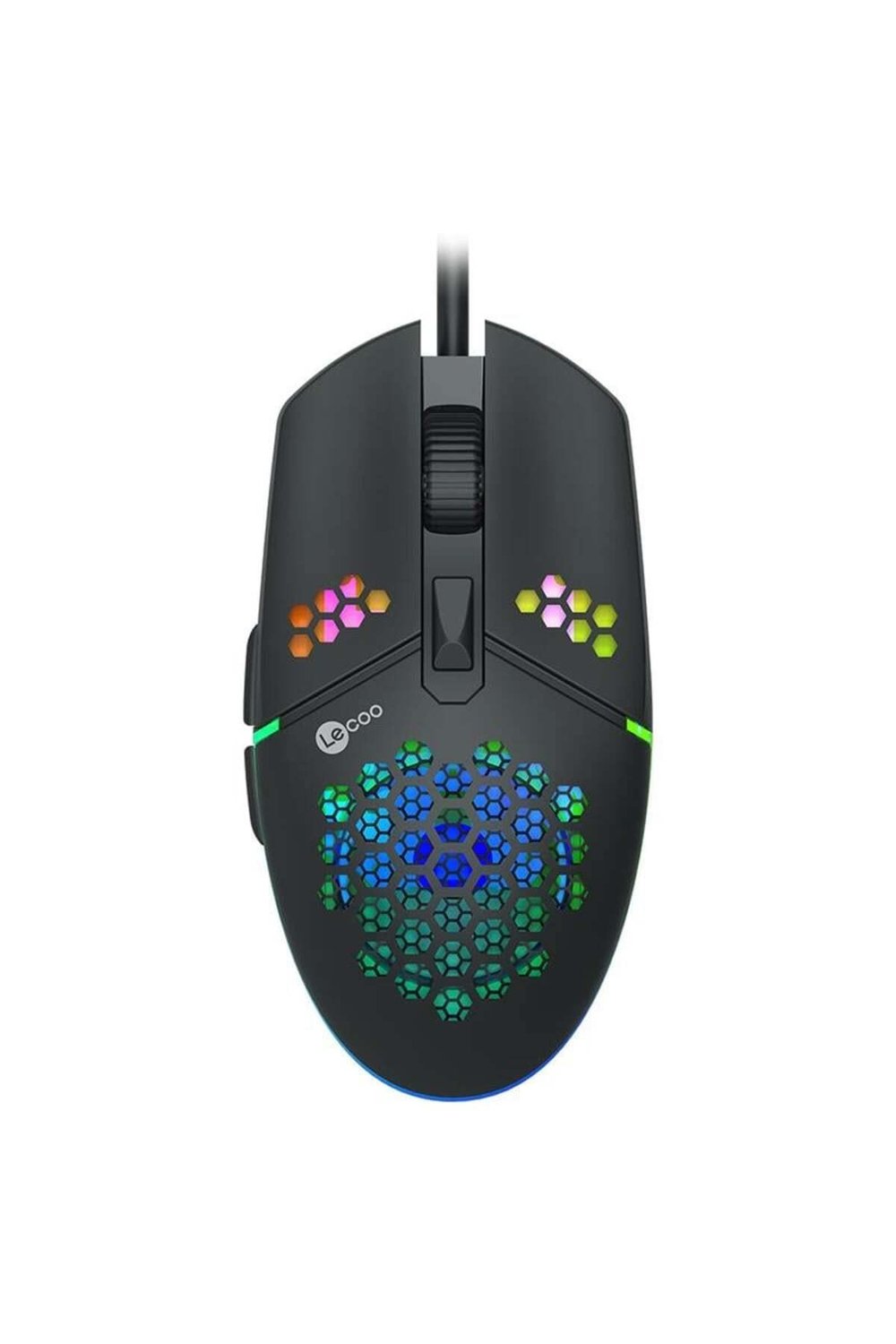 Ms105 Kablolu 3200dpı 6 Tuşlu Rgb Led Aydınlatmalı Gaming Optik Mouse Siyah