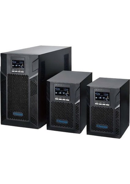 Tescom Neoline 1kva 1f/1f (2x9ah) 4/8dk Lcd Online Ups