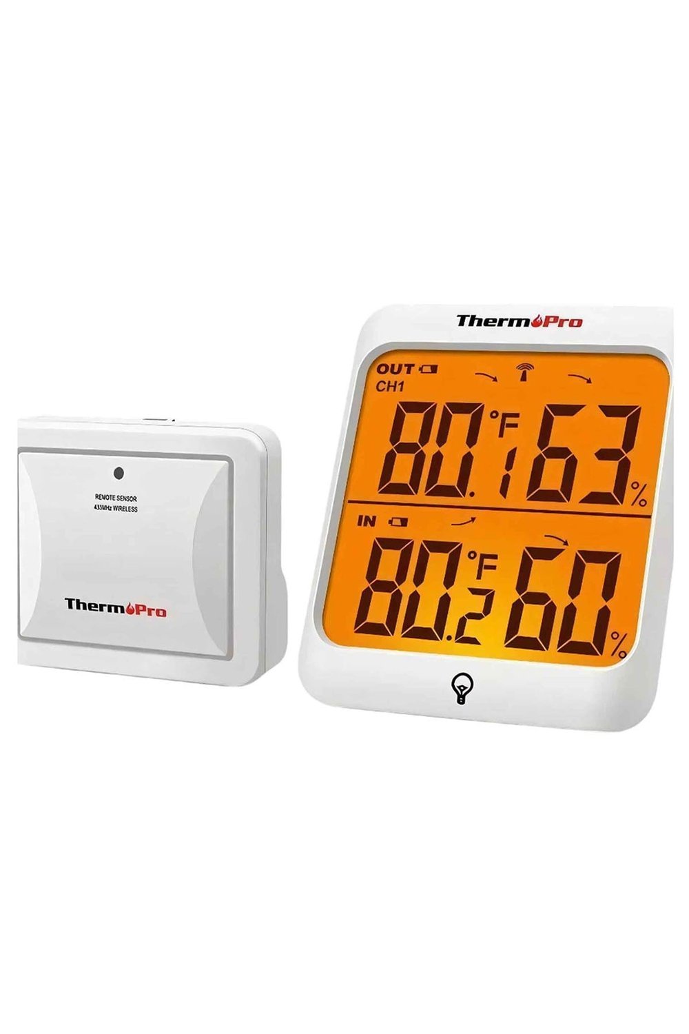 Thermopro Tp63c Iç Ve Dış Mekan (sensörlü) Dijital Sıcaklık Ve Nem Ölçer