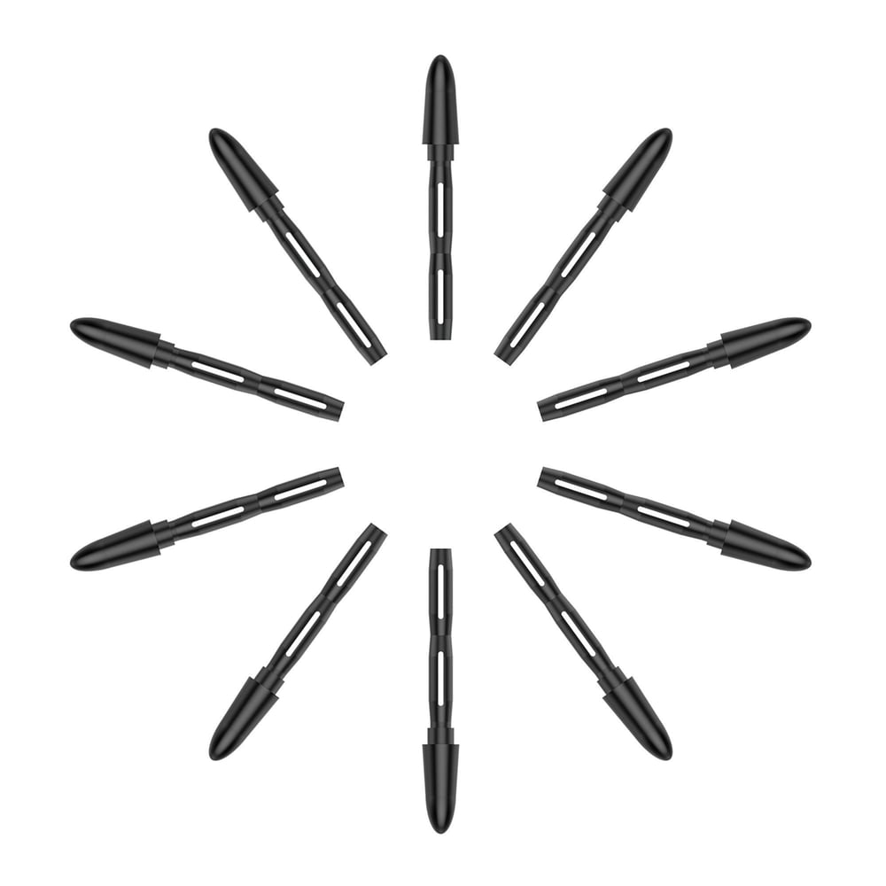 Veikk VK640, VK1060, VK1060Pro, VK1200 Grafik Tablet Kalemi Için 10 Adet Uç-NipP05