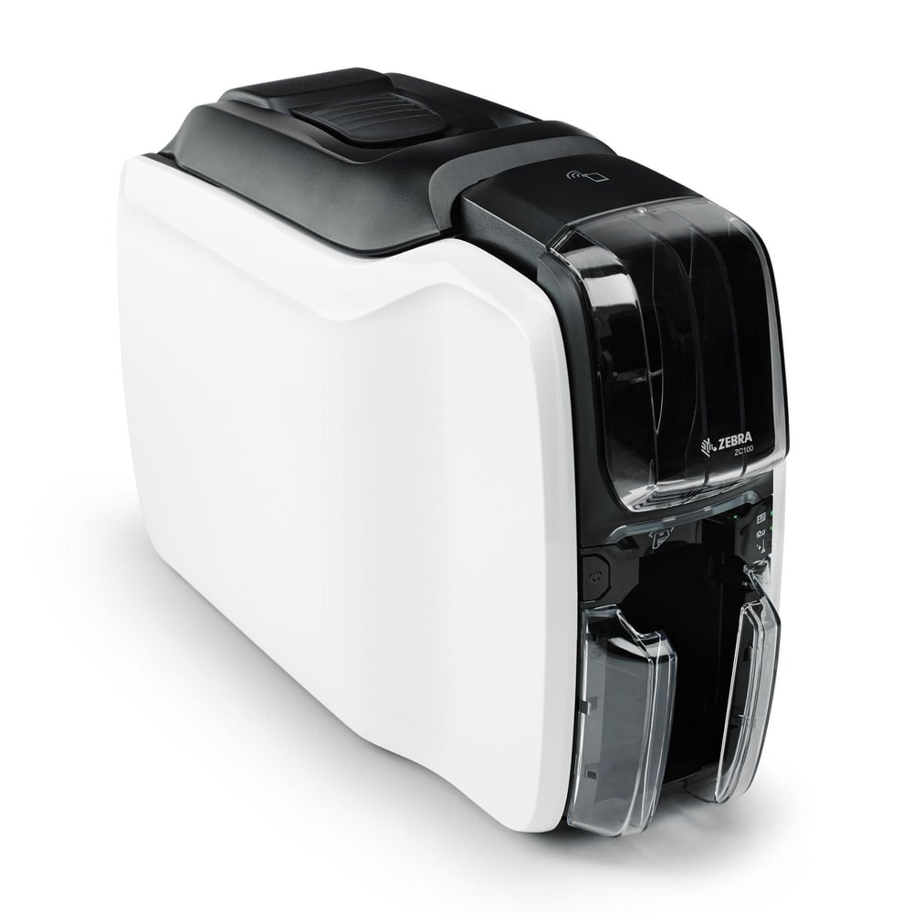 ZEBRA ZC100 Tek Yüz Kart Yazıcı