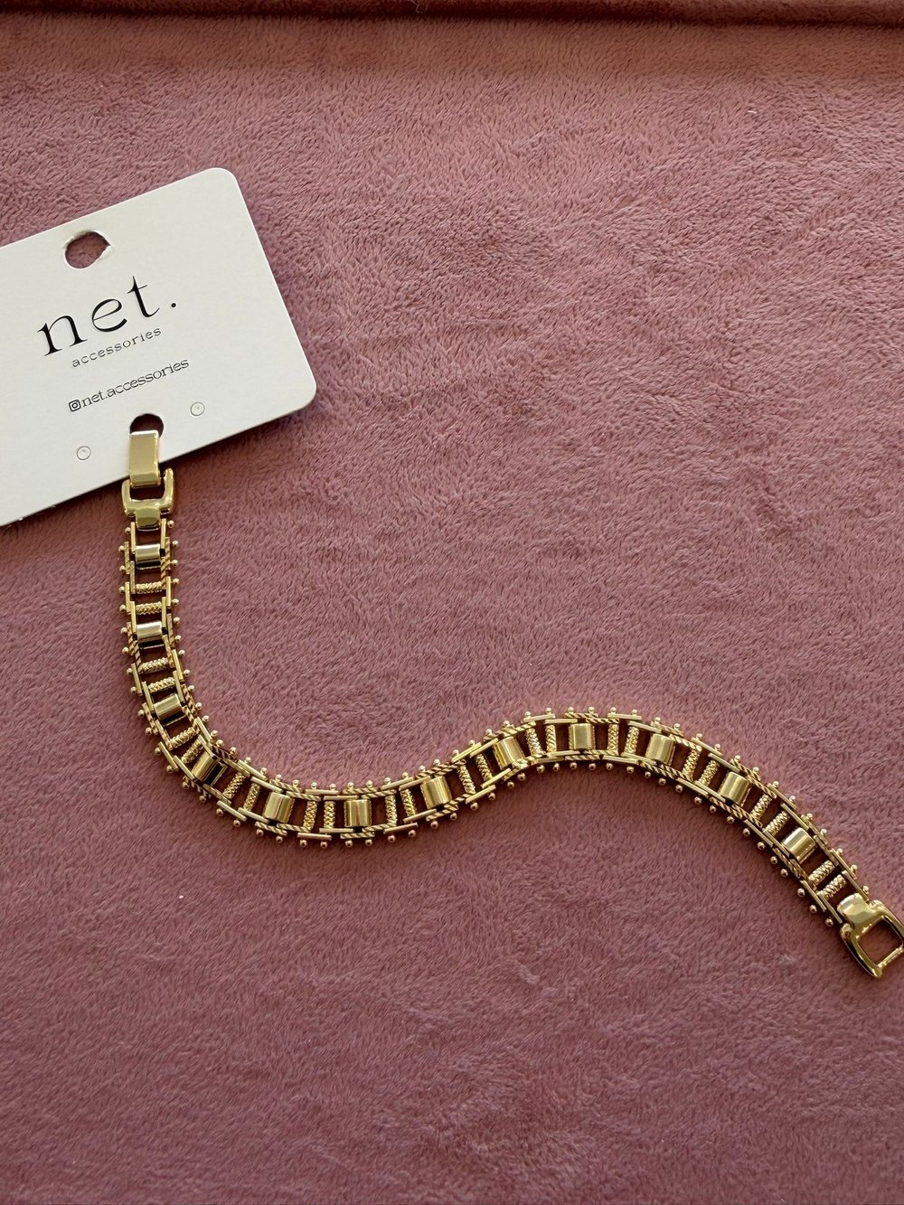 ÖZEL SERİ HASIR 14K GÖRÜNÜM BİLEKLİK
