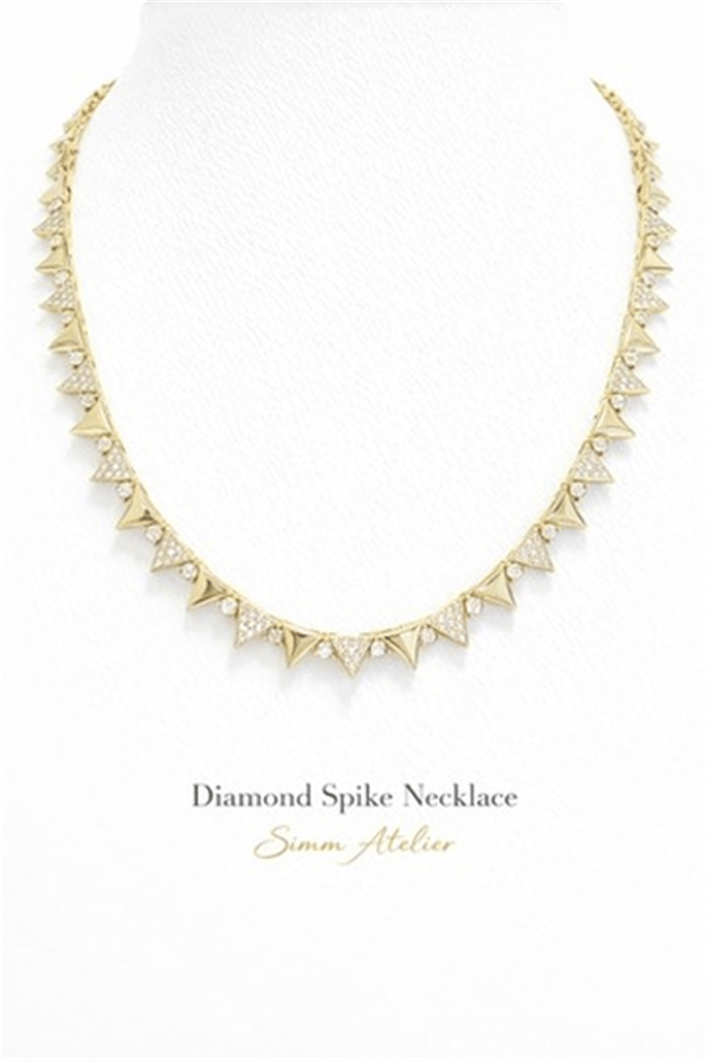 Diamondspike Kolye | Şık El Yapımı Bijuteri Kadın Kolyesi