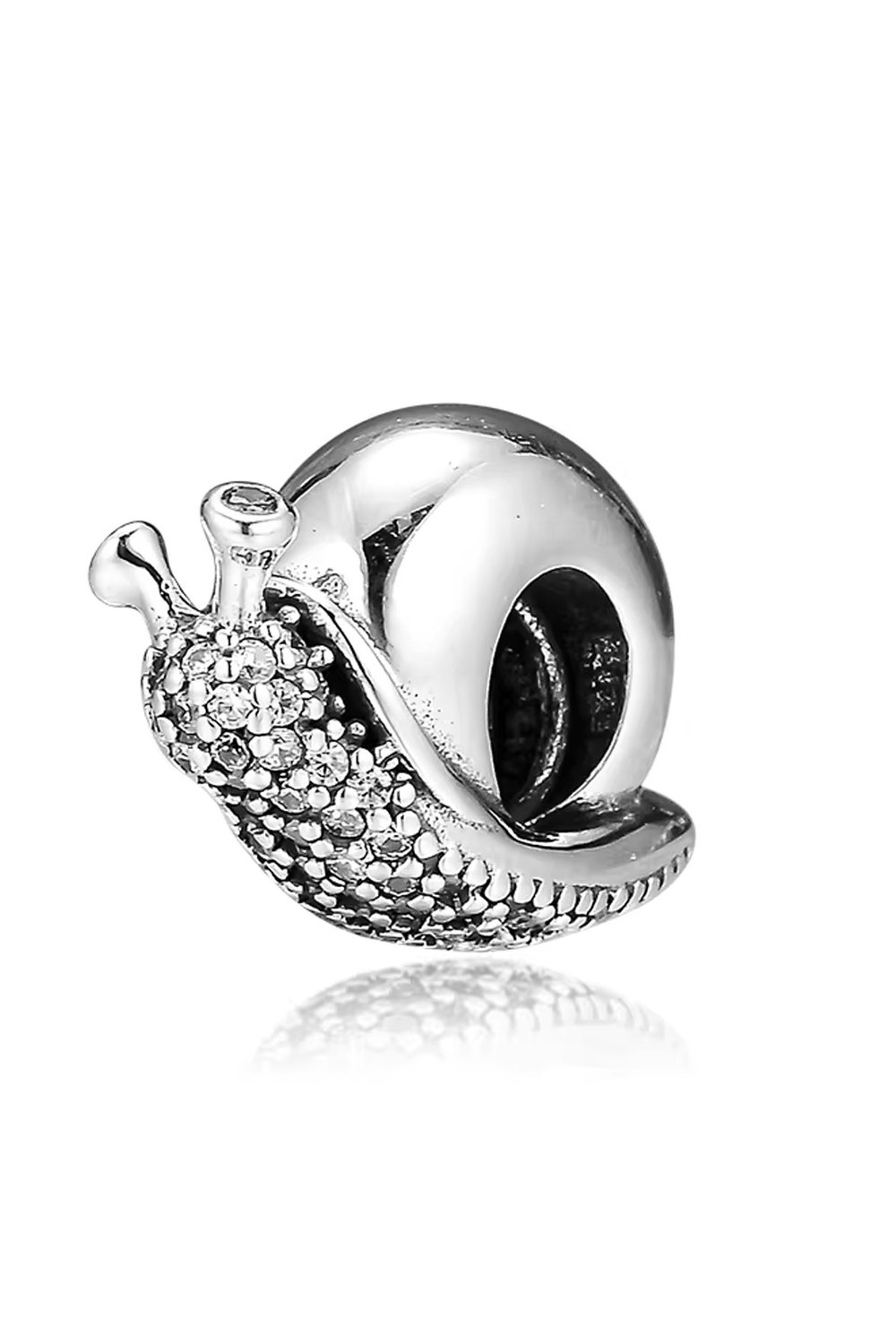  Gümüş Salyangoz Charm