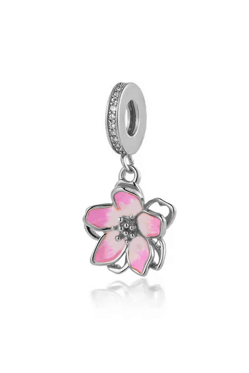 Açmış Çiçek Sallantılı Charm
