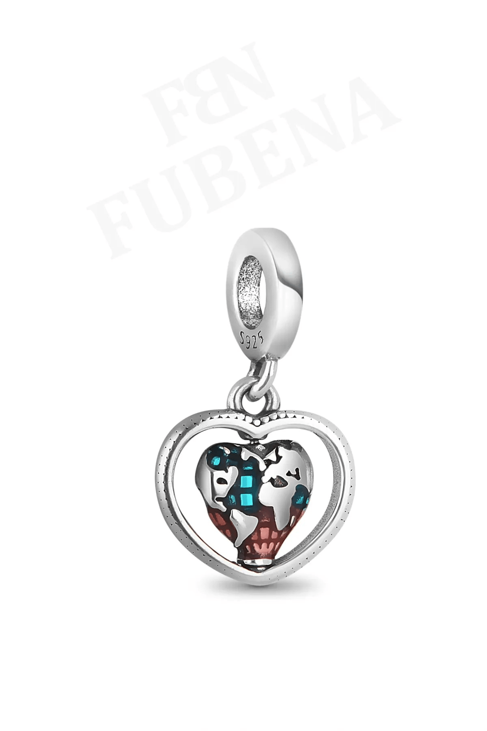 Aile ve Dönen Kalp Sallantılı Charm