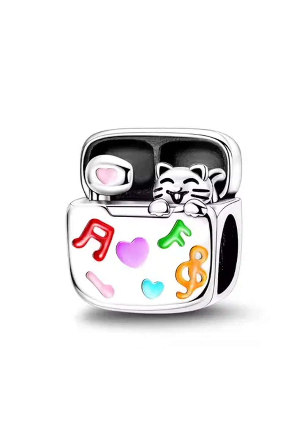 AirPods Kulaklık ve Kedicik Charm