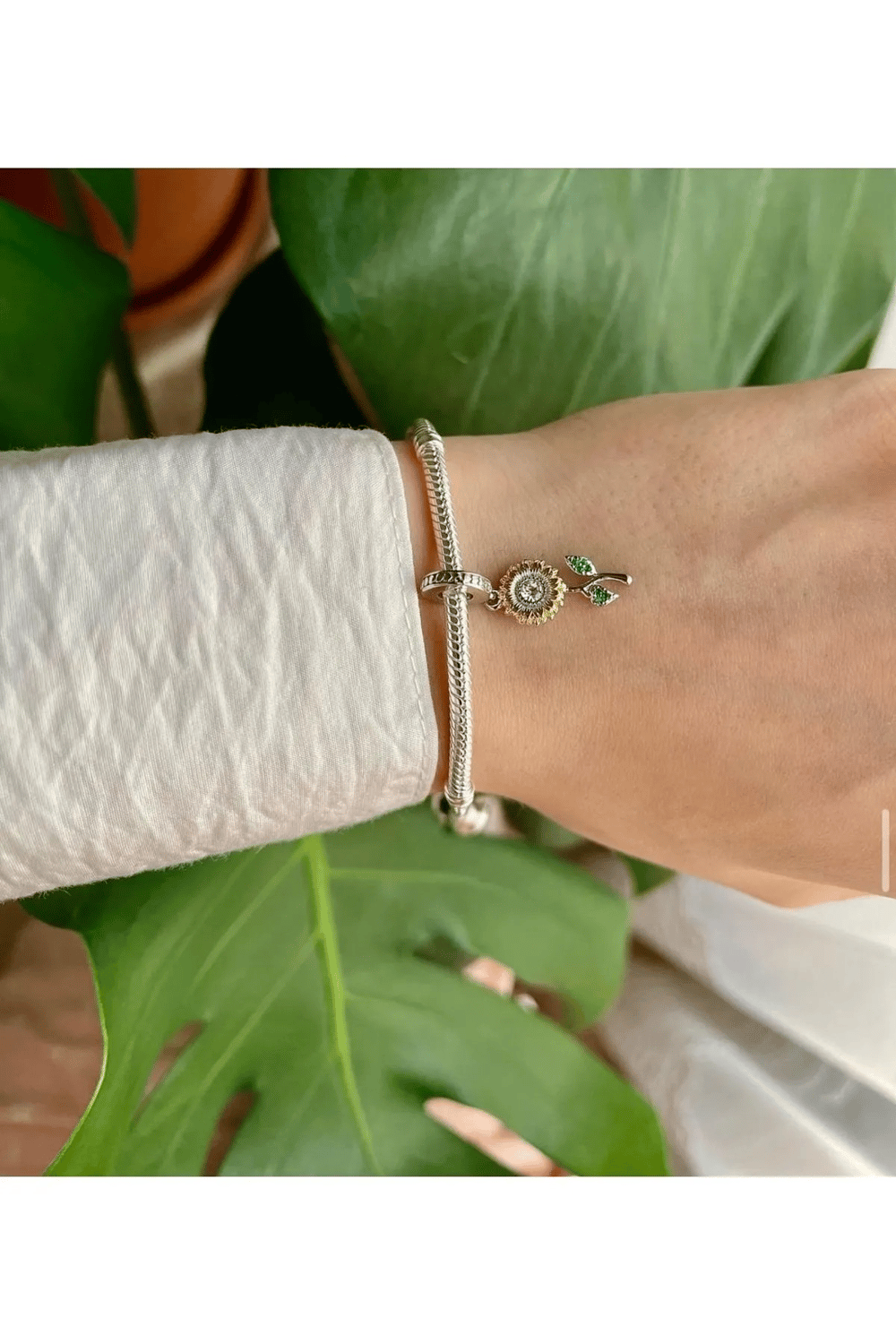 Ayçiçeği Sallantılı Charm