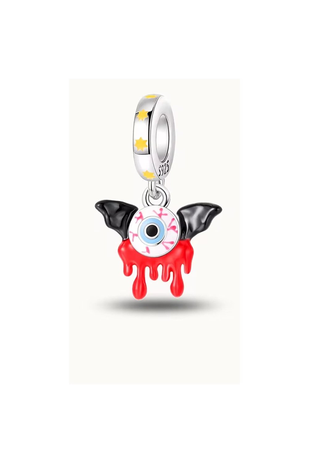 Hallowen Yarasa Göz Sallantılı Charm