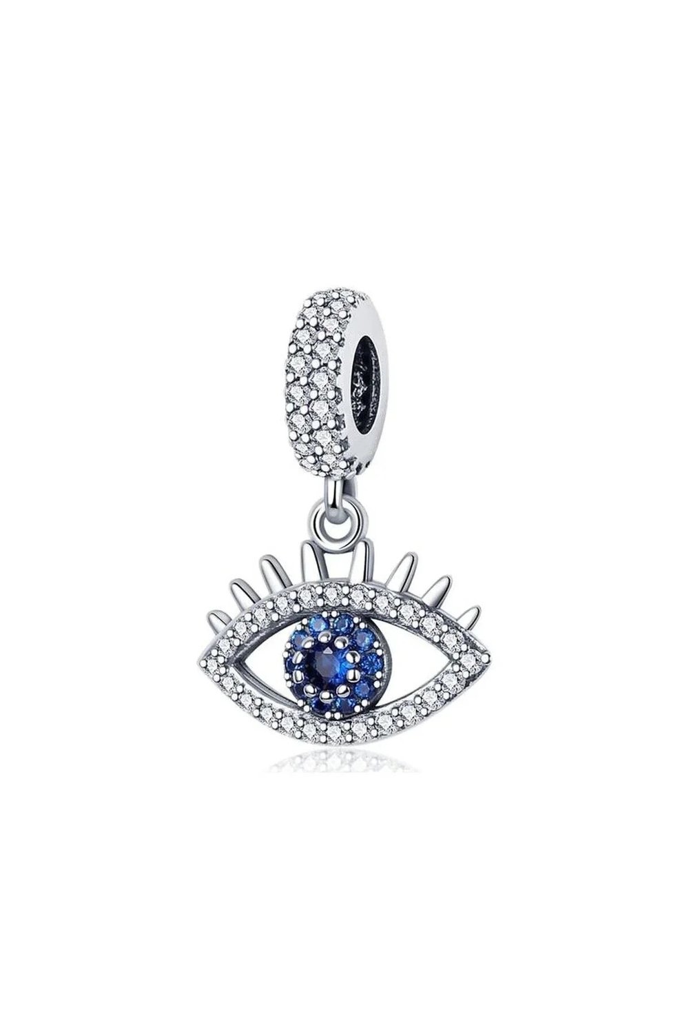 Işıltılı Taşlı Göz Sallantılı Charm