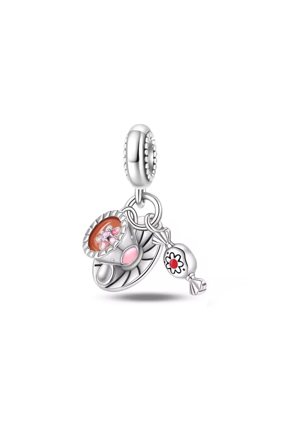 Kahve Bardağı ve Şeker Sallantılı Charm