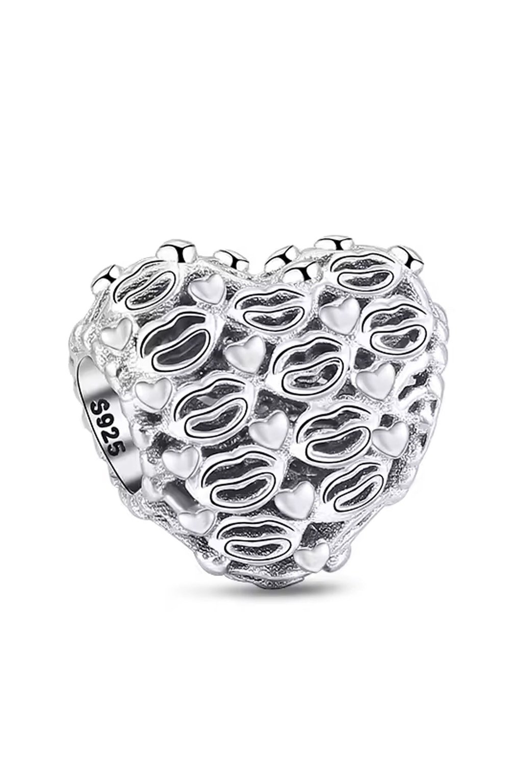Kalp İmgeli Kalp Charm