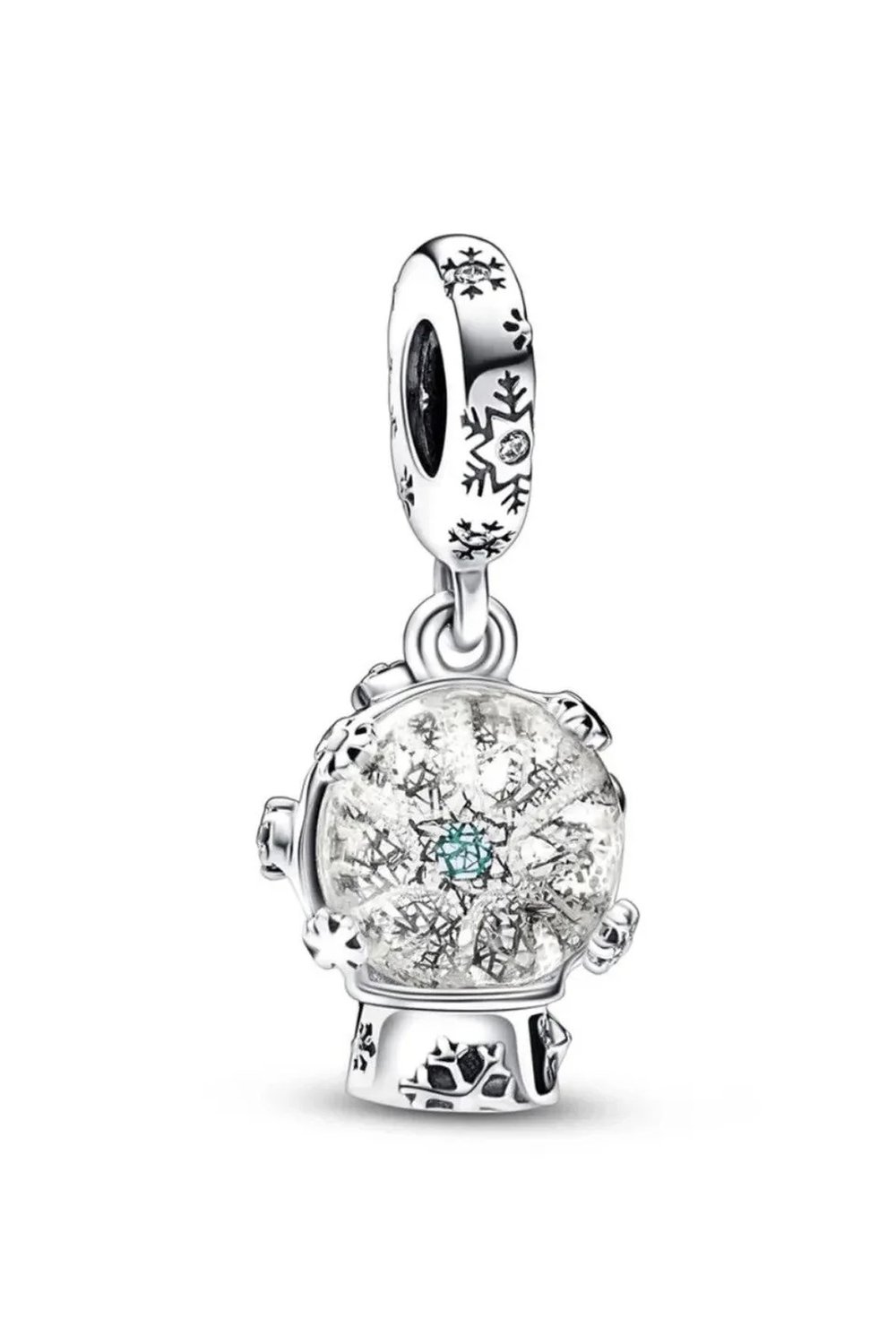 Kar Taneli Kar Küresi Sallantılı Charm