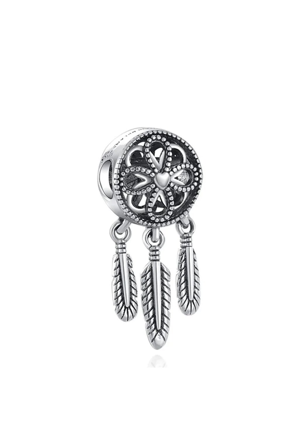 Spiritüel Düş Kapanı Sallantılı 925 Ayar Gümüş Charm