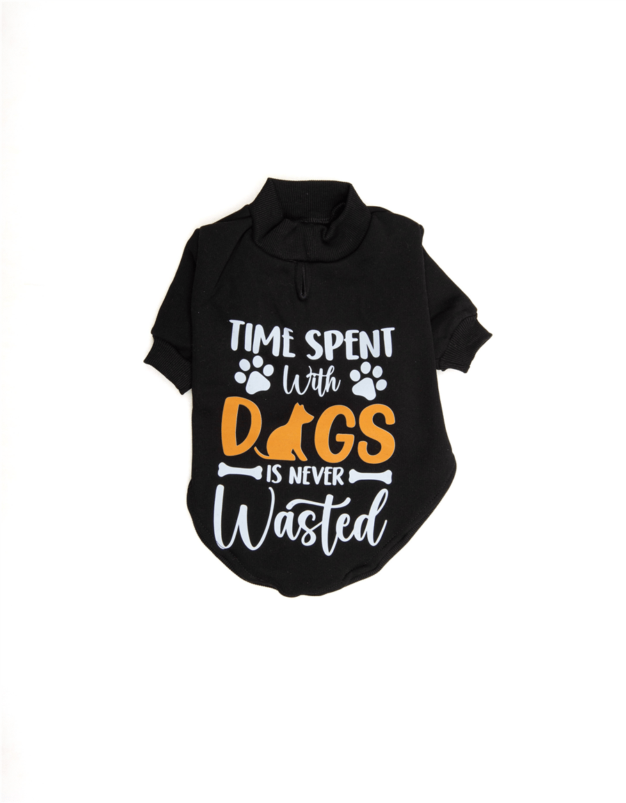 Black Dogs Basıc Kazak Siyah