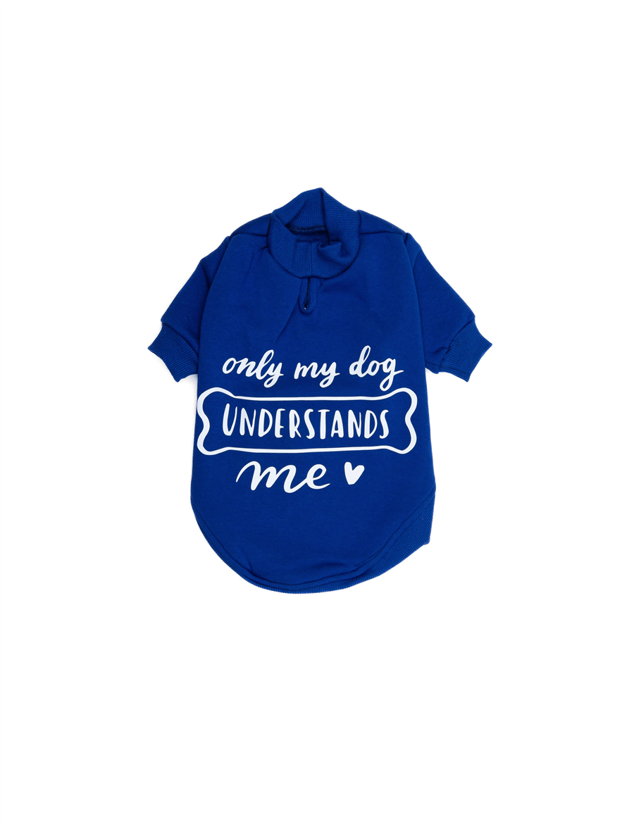 Only Blue Basıc Kazak Mavi
