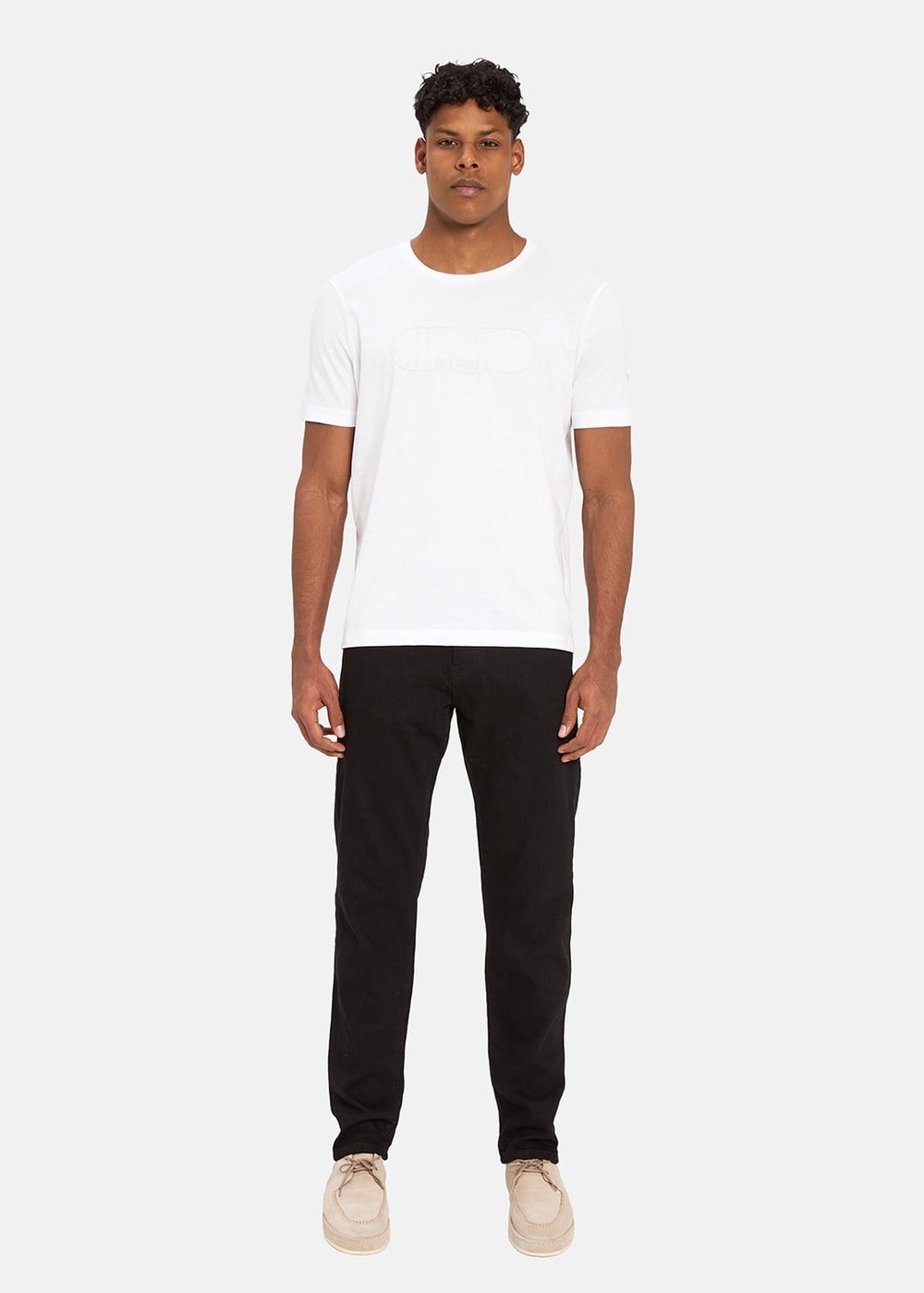 Gabbia Siyah Slim Fit Kot Pantolon
