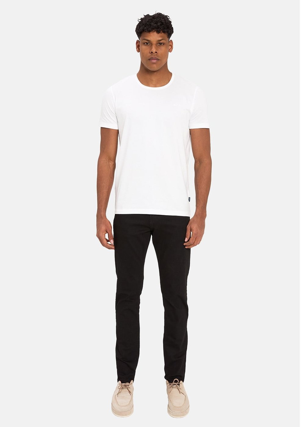 Gabbia Siyah Slim Fit Kot Pantolon