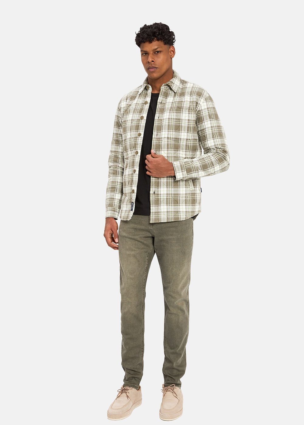 Gabbia Yeşil Slim Fit Kot Pantolon