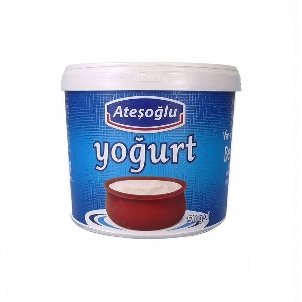 ATEŞOĞLU YOĞURT 5 KG Y.YAĞLI NATUREL - ATEŞOĞLU - EDT0101 - EDT İstanbul