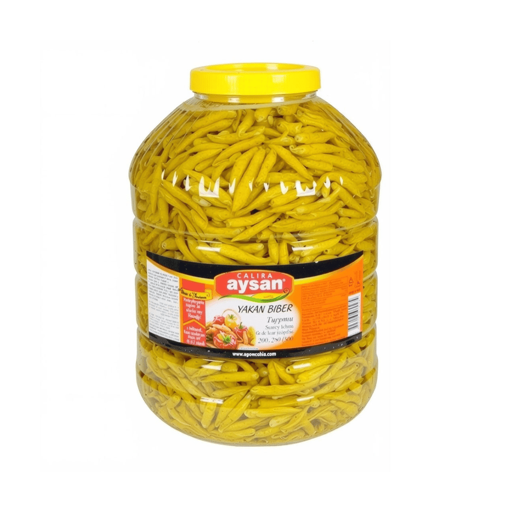 AYSAN YAKAN BİBER TURŞU 10 KG PET SÜZME 5 KG - AYSAN - EDT0127 - EDT İstanbul