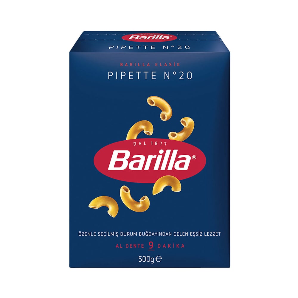 BARİLLA MAKARNA BUKLE PİPETTE 500 GR*9 - BARİLLA - EDT0164 - EDT İstanbul