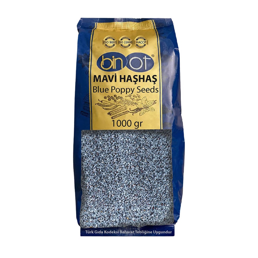 BİNOT HAŞHAŞ  MAVİ 1 KG - BİNOT - EDT0341 - EDT İstanbul