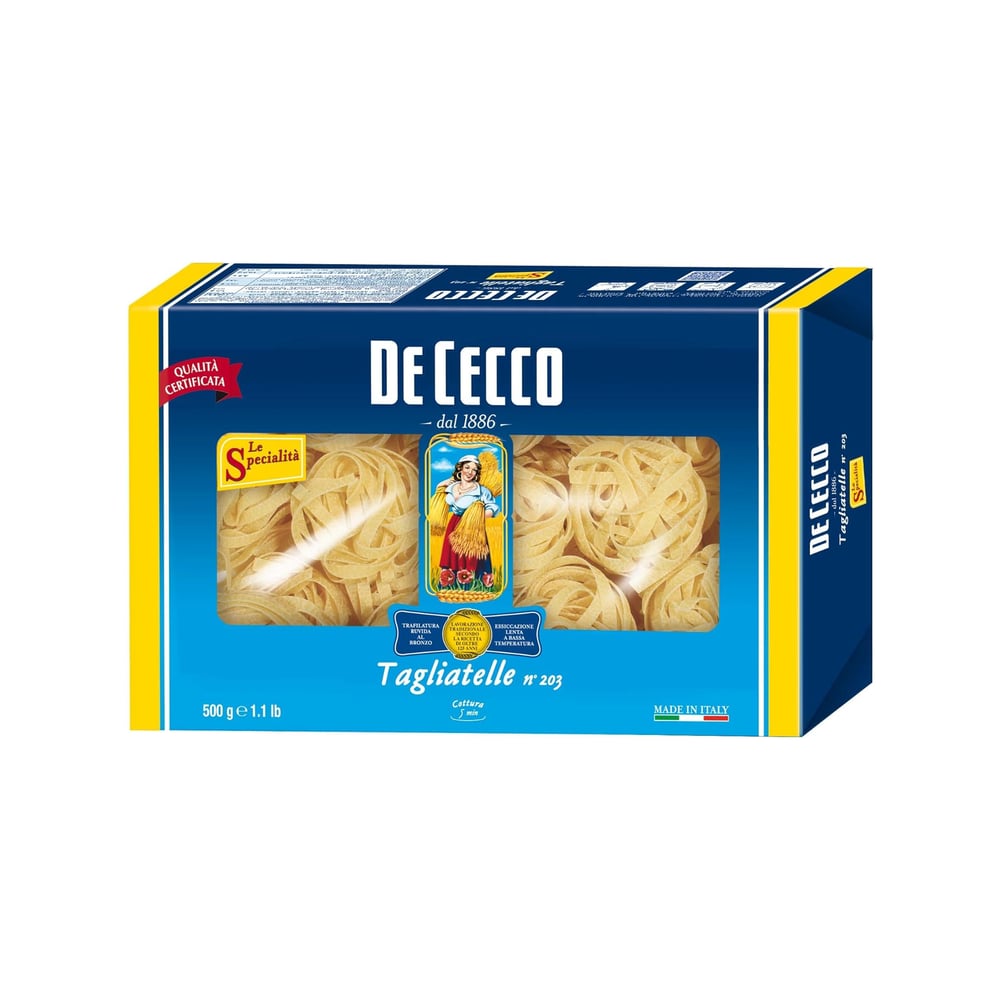 DE CECCO MAKARNA 500 GR TAGLİATELLE*8 - DE CECCO - EDT8457 - EDT İstanbul