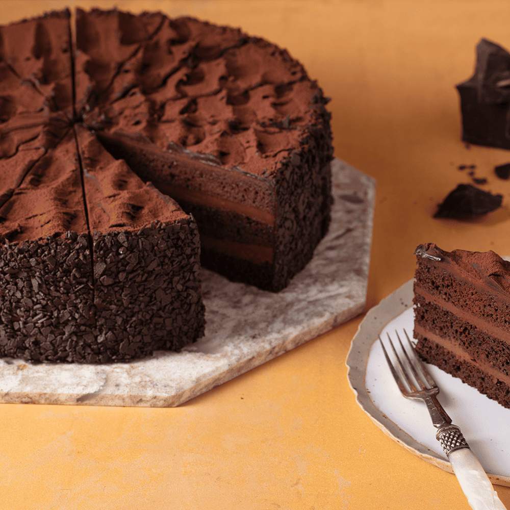 Donuk Rella Cake Belçika Çikolatalı Pasta 1950 g - 14 Dilim - EDTİstanbul - EDT100109 - EDT İstanbul