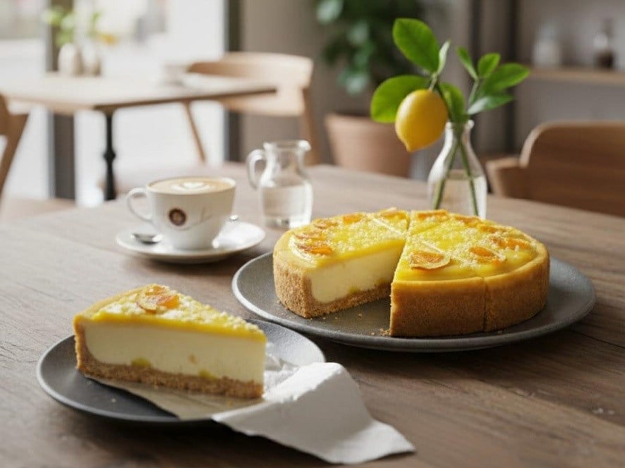 Donuk Rella Cake Limon Dreams Cheesecake 1780 g - 12 Dilim - EDTİstanbul - EDT100101 - EDT İstanbul