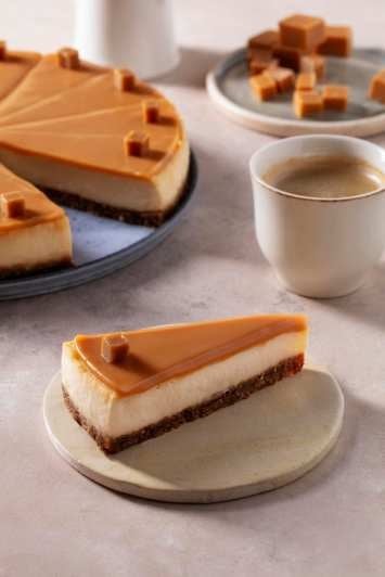 Donuk Rella Cake Salted Caramel Tuzlu Karamelli Cheesecake 2030 g - 12 Dilim - EDTİstanbul - EDT100113 - EDT İstanbul