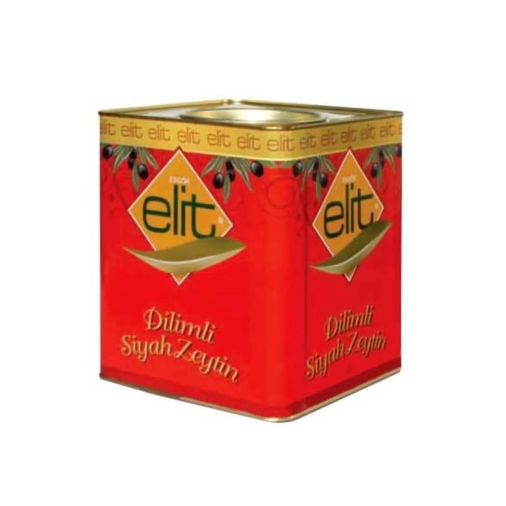 ELİT ZEYTİN SİYAH 8 KG ( NET ) DİLİMLİ - ELİT - EDT2225 - EDT İstanbul