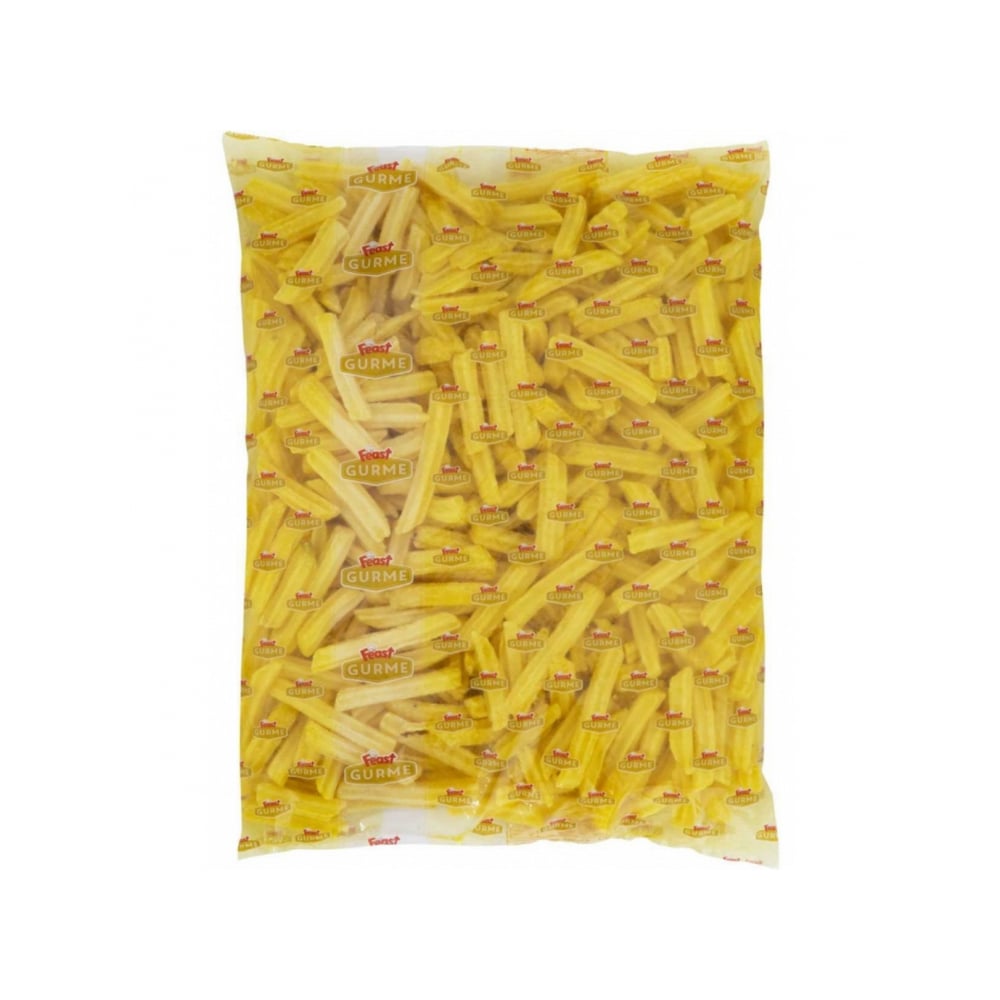 FEAST DONUK PATATES 10*20 TIRTIKLI (6*2,5 KG ) - FEAST - EDT2672 - EDT İstanbul