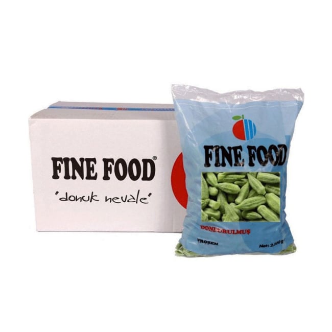 FİNE FOOD DONUK BAMYA SİVRİ(0-3) 2,5 KG*4 - FİNE FOOD - EDT2879 - EDT İstanbul