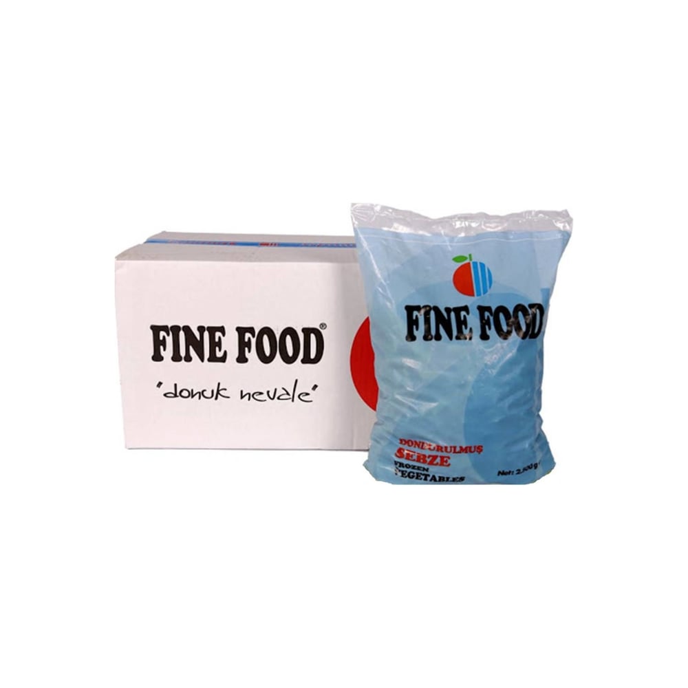 FİNE FOOD DONUK BİBER YEŞİL ŞERİT 10 KG - FİNE FOOD - EDT8428 - EDT İstanbul