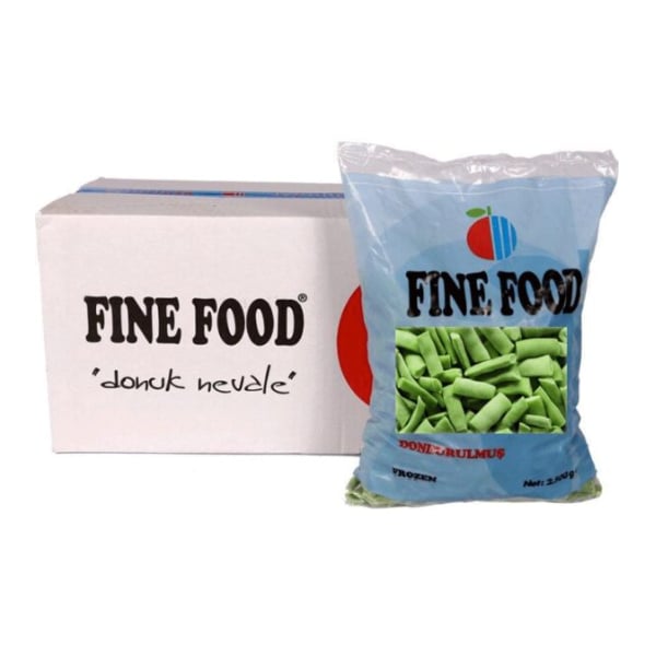 FİNE FOOD DONUK FASULYE TAZE 2,5 KG*6 - FİNE FOOD - EDT0713 - EDT İstanbul