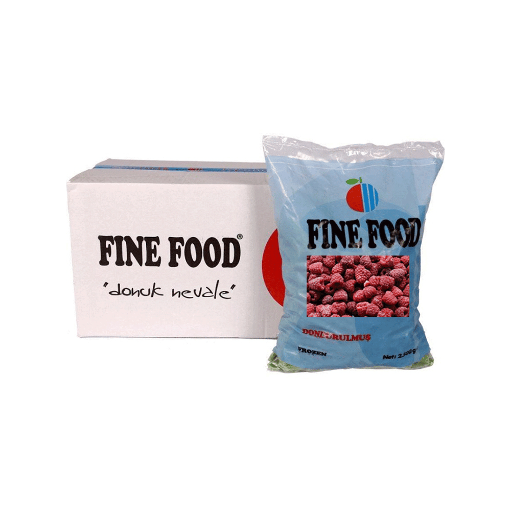 FİNE FOOD DONUK FRAMBUAZ 2,5 KG*4 - FİNE FOOD - EDT1699 - EDT İstanbul