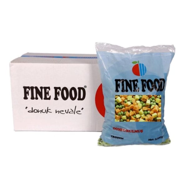 FİNE FOOD DONUK GARNİTÜR PATATESLİ 15 KG - FİNE FOOD - EDT0714 - EDT İstanbul