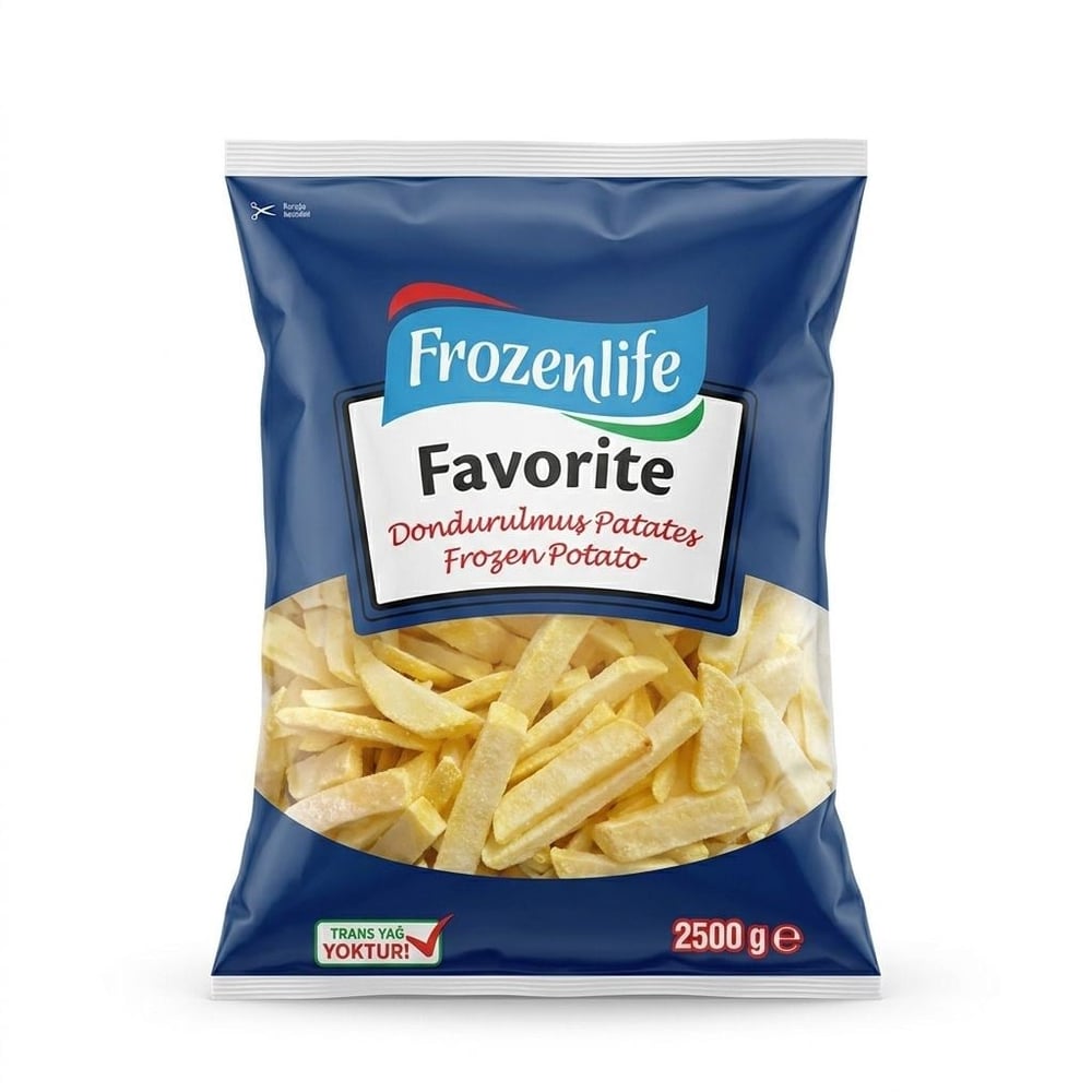 FROZENLİFE FAVORITE PATATES 9*18 (2,5 KG) - FROZENLİFE - EDT4504 - EDT İstanbul