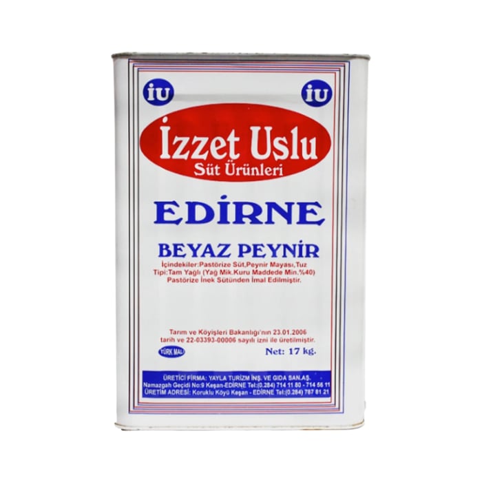İZZET USLU BEYAZ PEYNİR KLASİK 18 KG TENEKE - İZZET - EDT0230 - EDT İstanbul