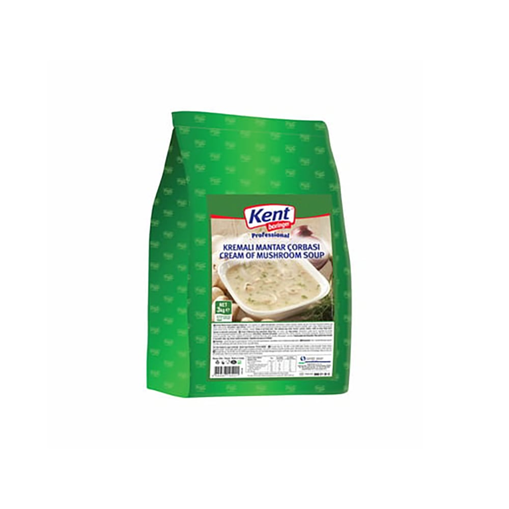 KENT KREMALI MANTAR ÇORBASI 3 KG*4 ADET - KENT - EDT3016 - EDT İstanbul