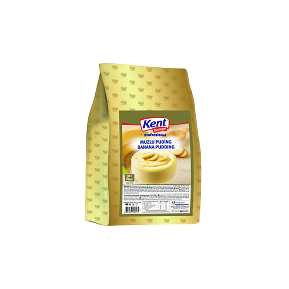 KENT PUDİNG 3 KG MUZLU*4 ADET - KENT - EDT2202 - EDT İstanbul