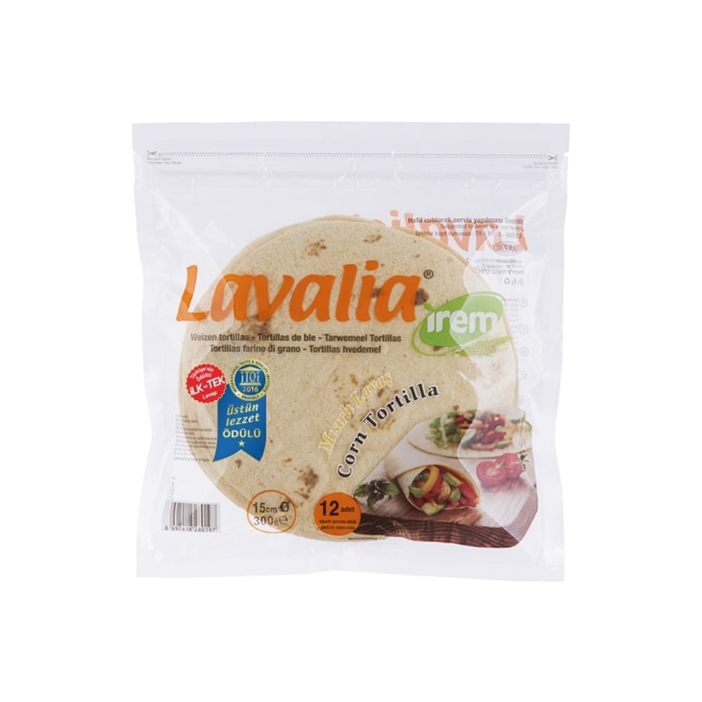 LAVALİA TORTİLLA EKMEK 15 CM*12 PAKET*12 YPR - LAVALİA - EDT2015 - EDT İstanbul