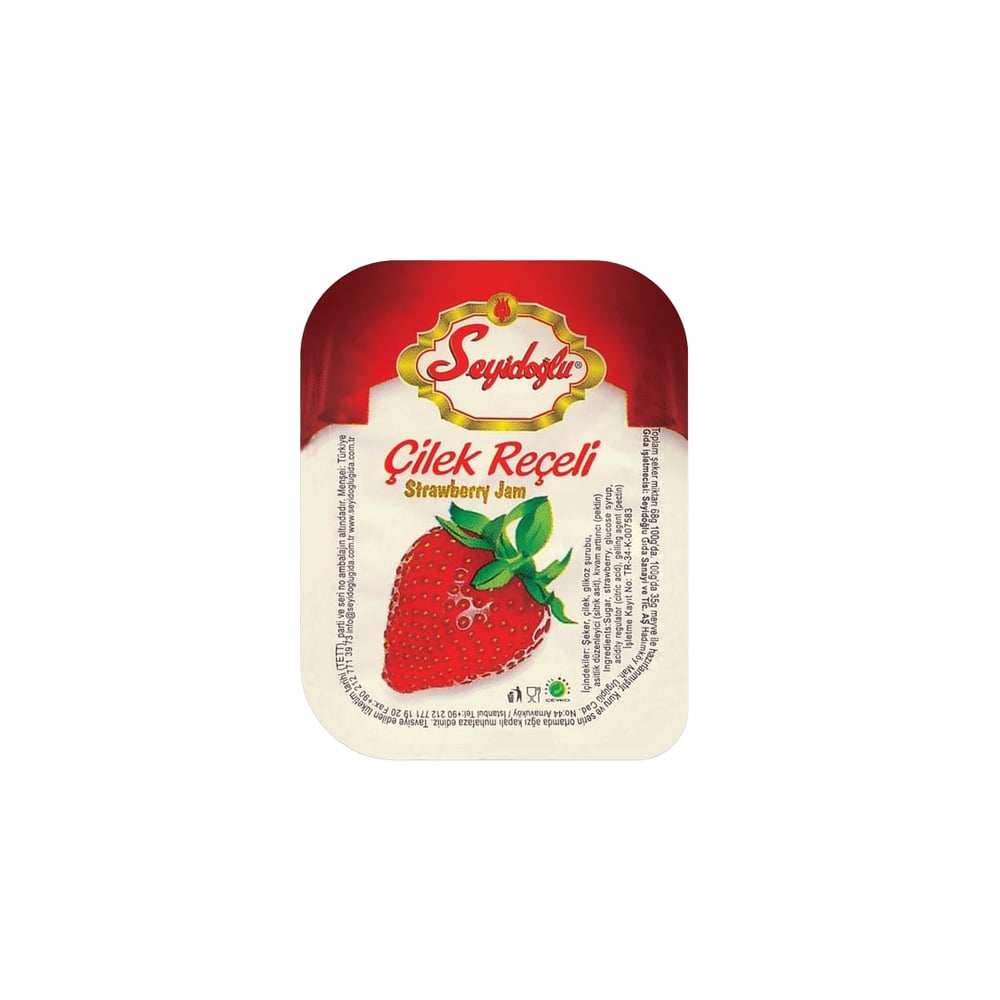 S.OĞLU PİKNİK REÇEL 20 GR ÇİLEK*100 - SEYİDOĞLU - EDT2943 - EDT İstanbul