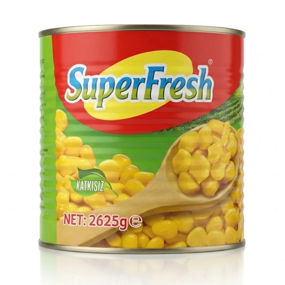 SÜPERFRESH KONSERVE MISIR 2625 GR*6 - SÜPERFRESH - EDT4261 - EDT İstanbul