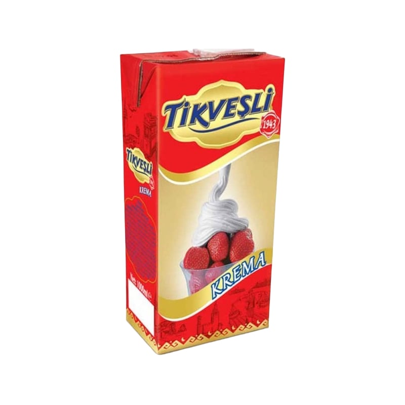 TİKVEŞLİ KREMA 1 LT*12 - TİKVEŞLİ - EDT1978 - EDT İstanbul