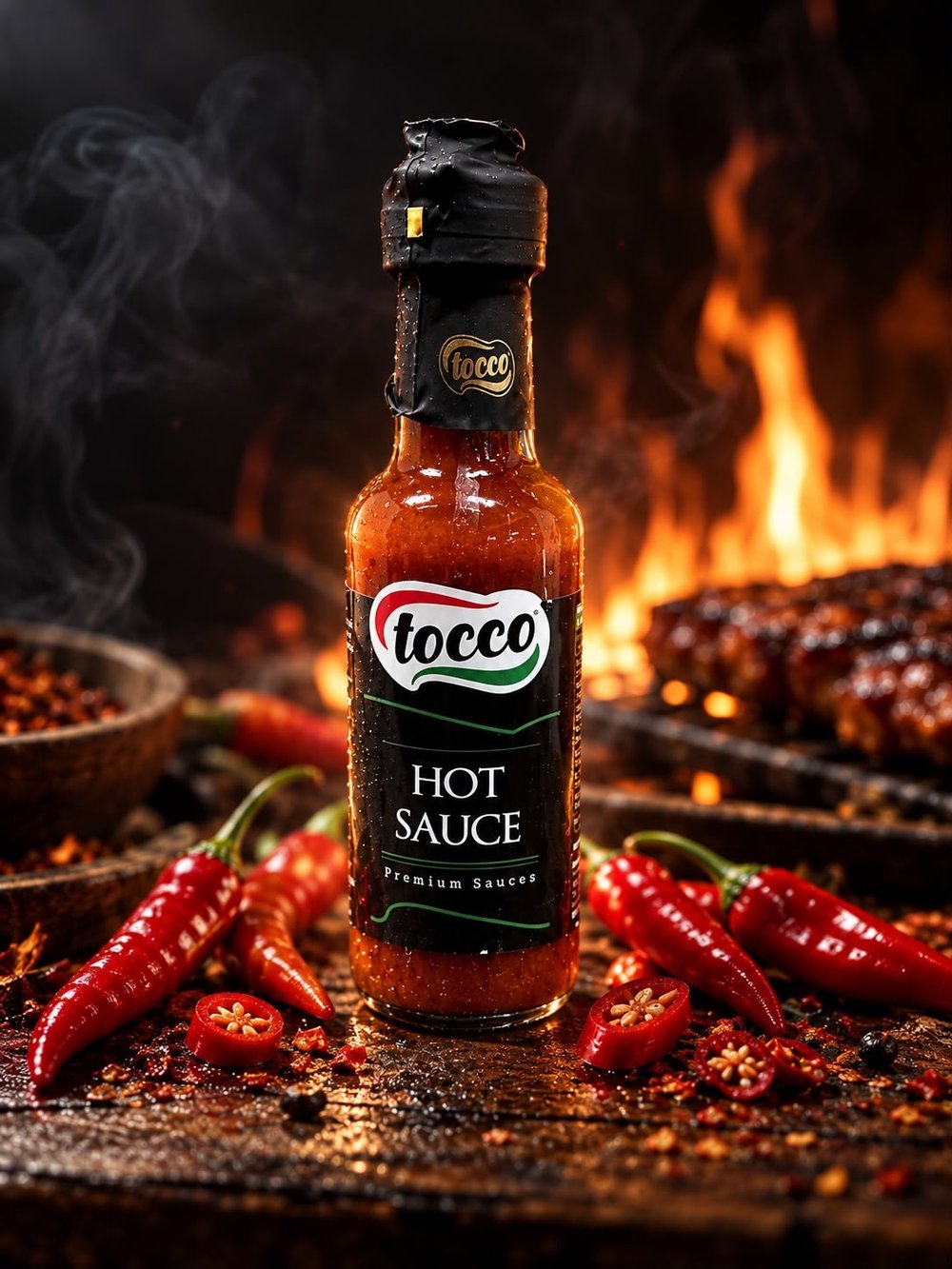 TOCCO HOT CHILI 100 CC TOBASCO ŞİŞE *24 - TOCCO - EDT4949 - EDT İstanbul