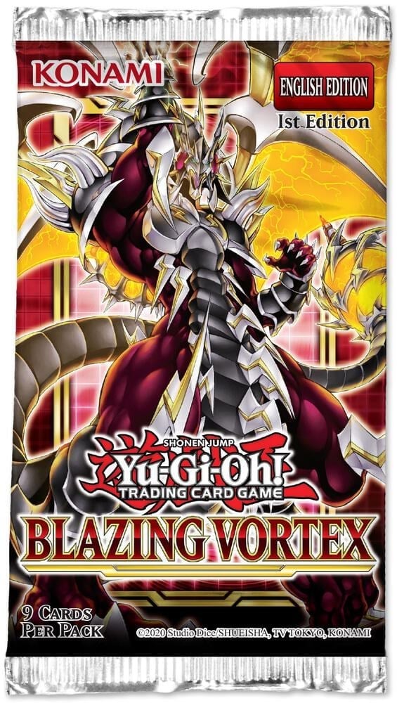 YGO - Blazing Vortex Booster Pack - EN