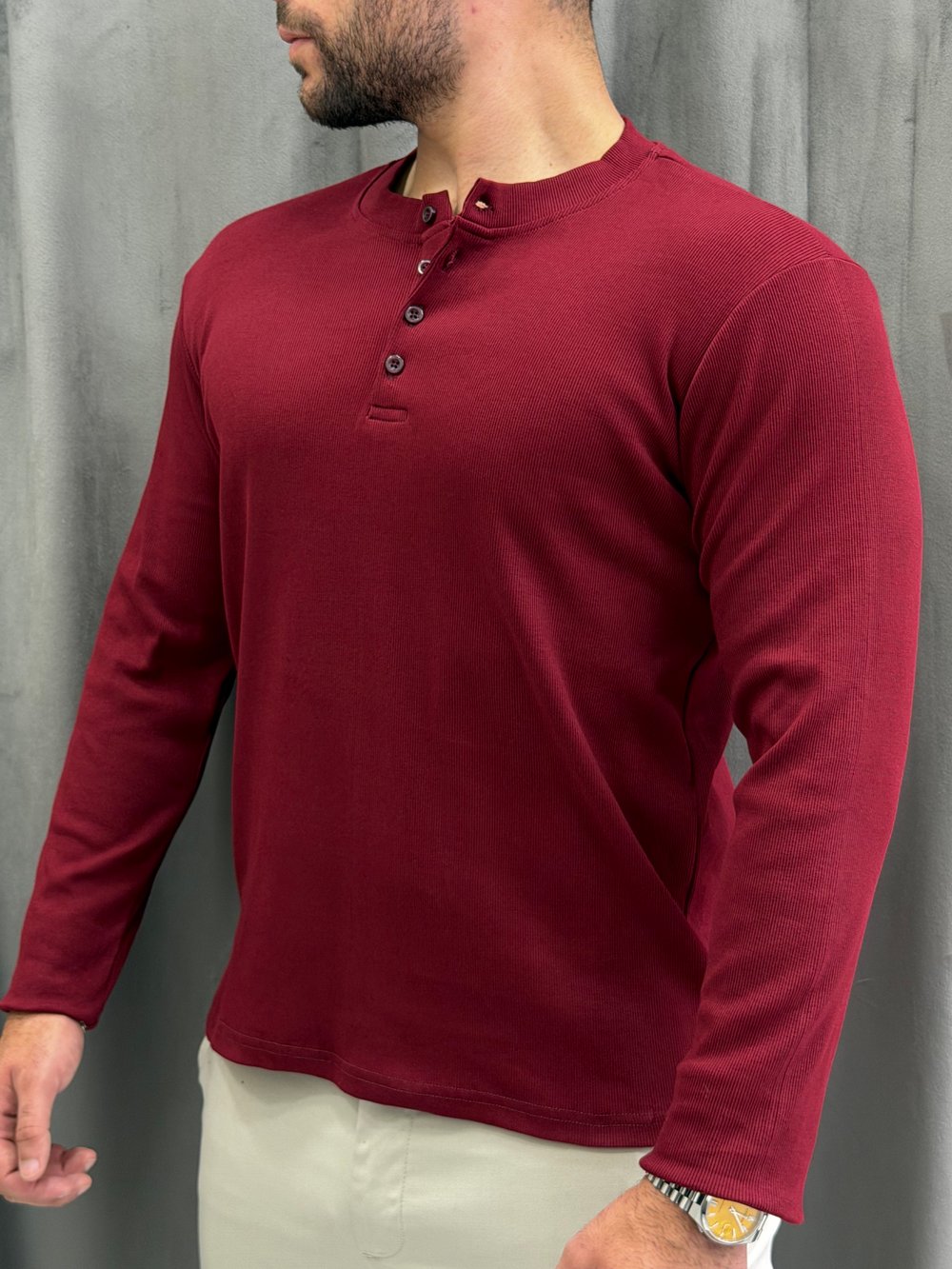 Hanley Yaka Fitilli Slim Fit Sweatshirt