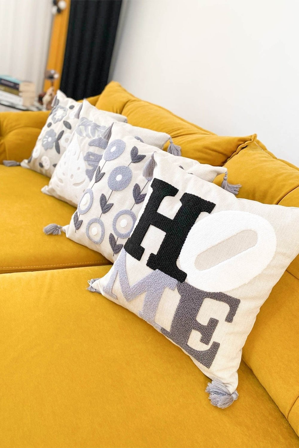 E-Bizz Home PUNCH NAKIŞLI 4 ADET KIRLENT KILIFI